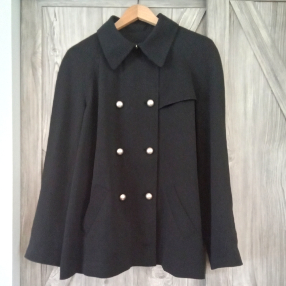 Votre Nom Black Pea Jacket 12/14
